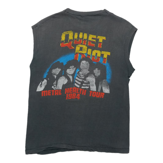 1984 Quiet Riot Sleeveless Tour Shirt Back