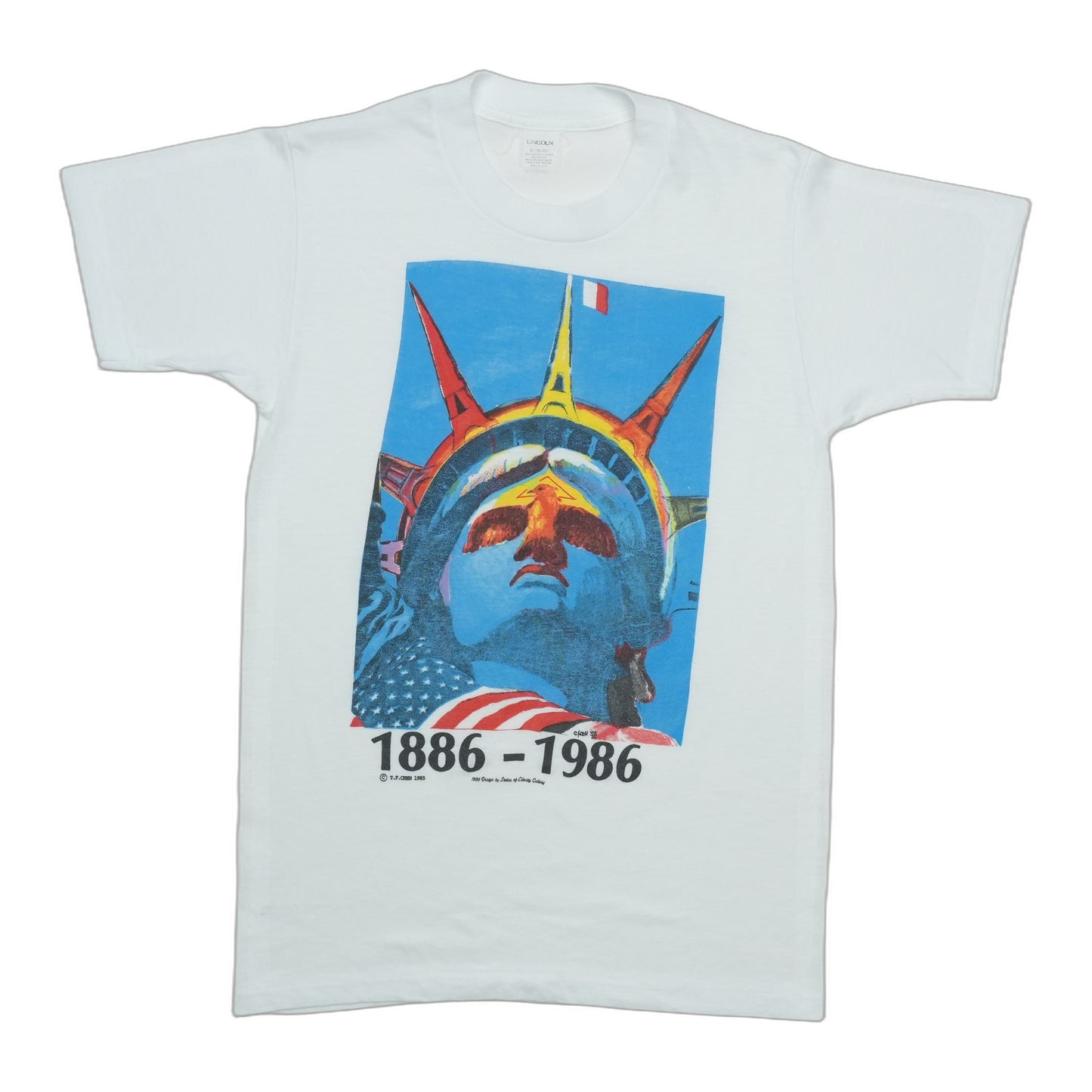 1988 Statue of Liberty Centennial Shirt Front