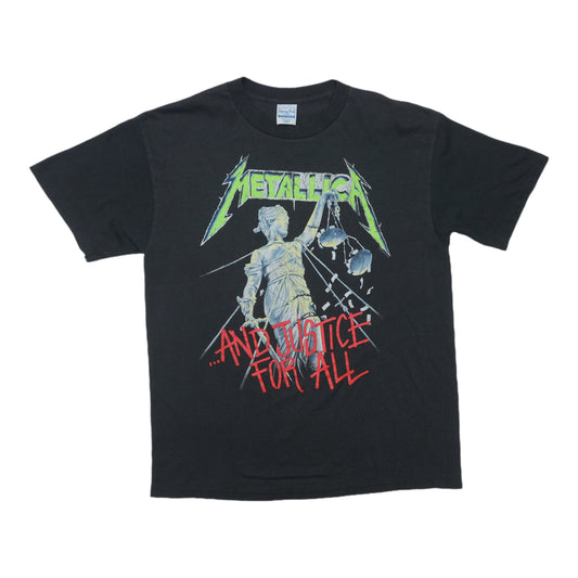 1988 Metallica And Justice For All Shirt Front