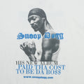 2002 Snoop Dogg Paid Tha Cost To Be Da Boss Shirt Detail 2