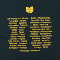 1990s Method Man Wu Tang Tour Shirt Back Graphic