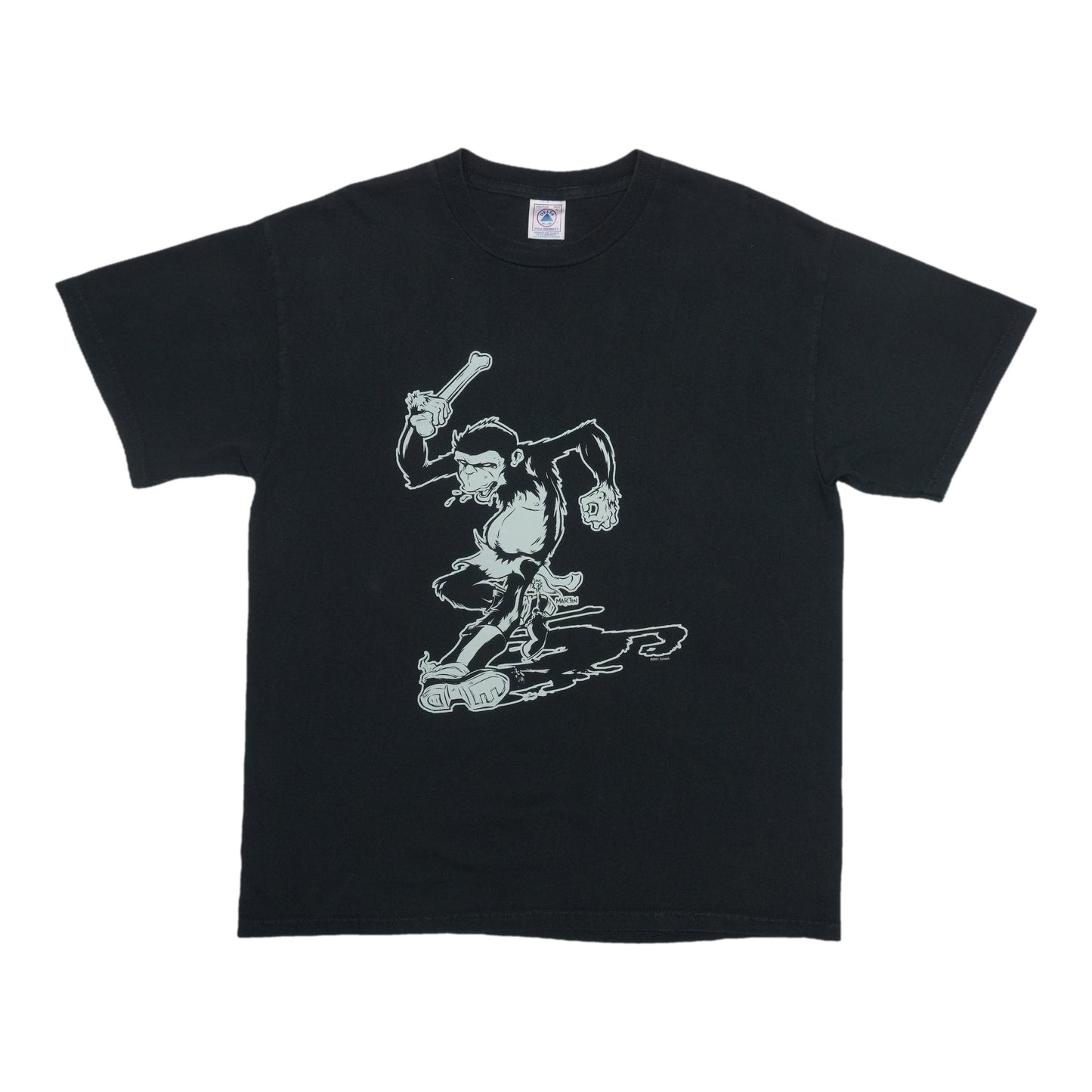 Epitaph Records Skating Monkey Shirt Front