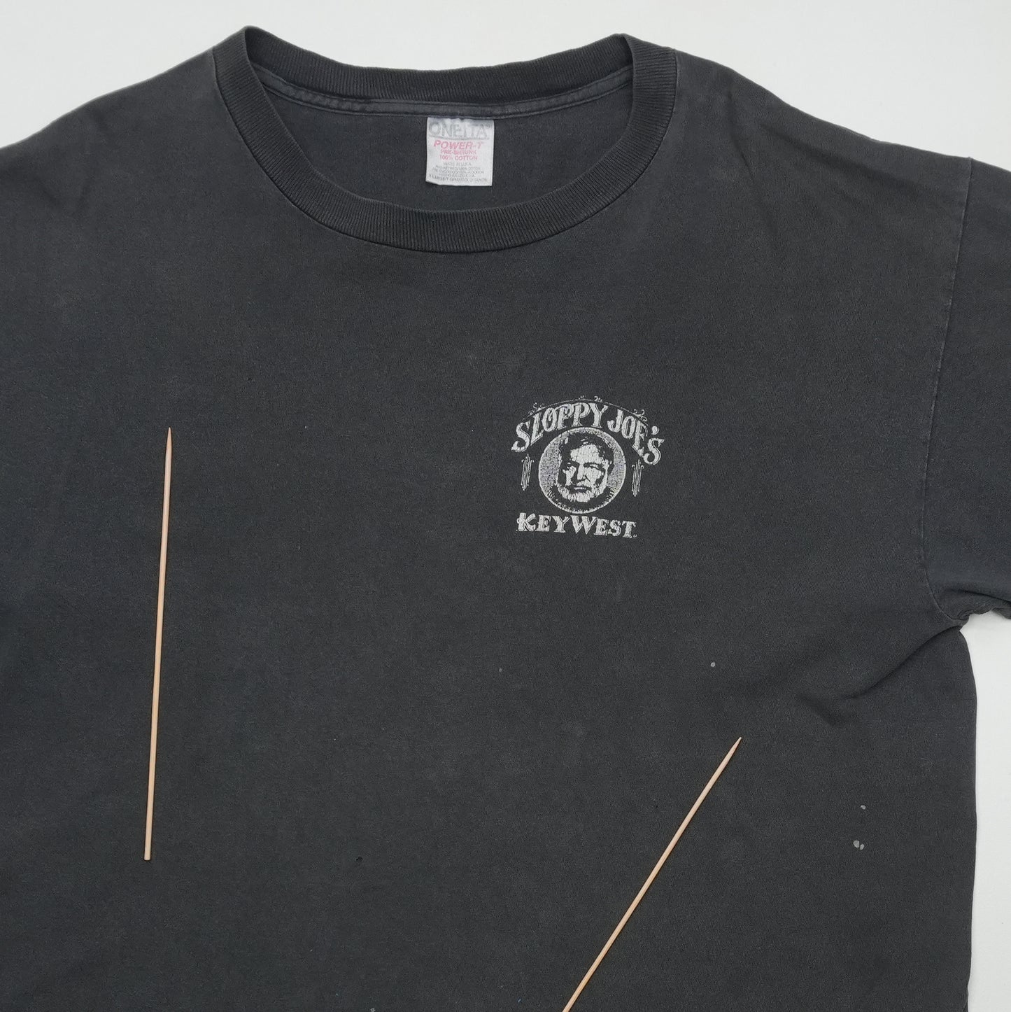 1990s Sloppy Joe's Key West Harley Davidson Shirt Tag