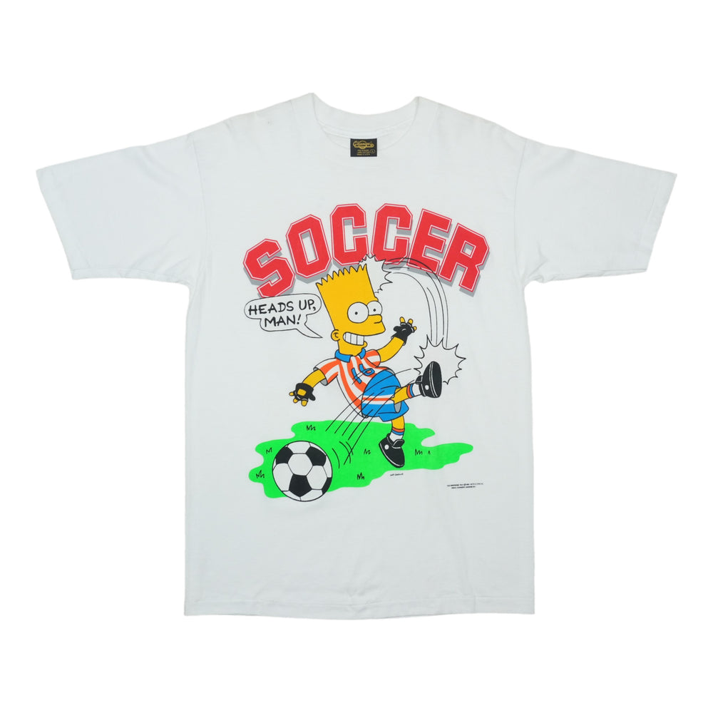 1990s The Simpsons Bart Soccer Shirt Front