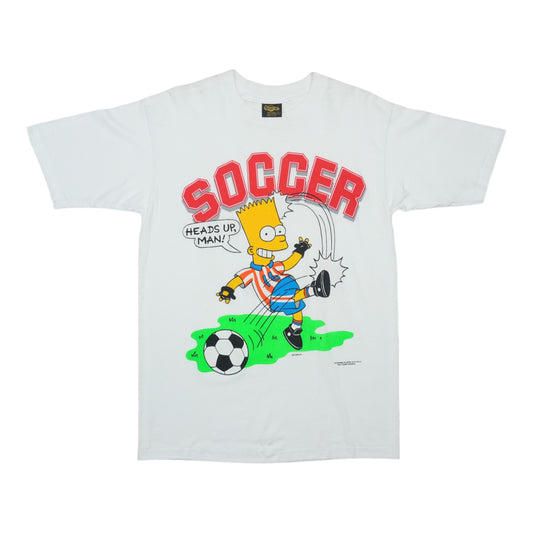 1990s The Simpsons Bart Soccer Shirt Front