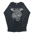 2000s Harley Davidson Twin Cities Savage Minnesota Thermal Shirt Front