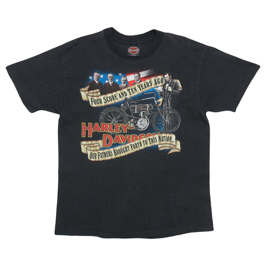1990s Harley Davidson Four Score Shirt