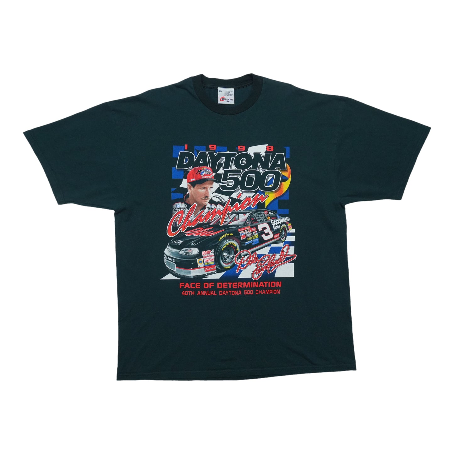 1990s Dale Earnhardt Forever The Man Forever A Fan Shirt Front