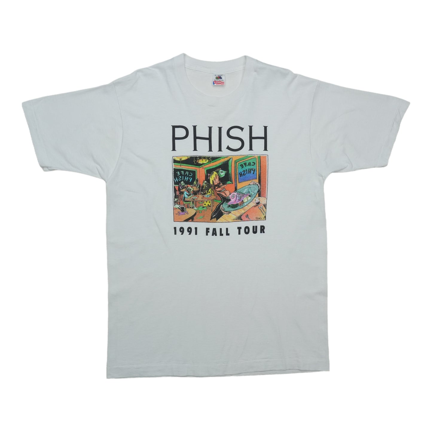 1991 Phish Fall Tour Shirt Front