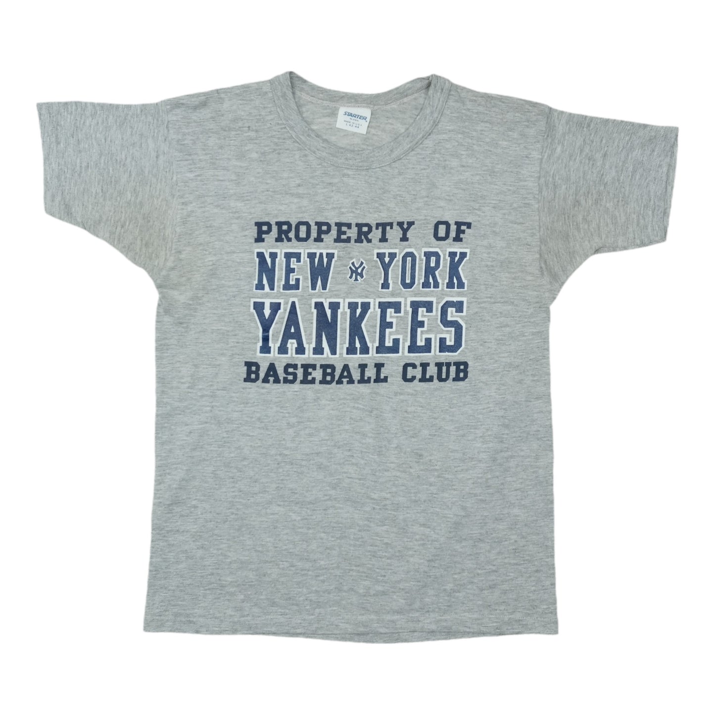 1980s New York Yankees Property Of Shirt Front