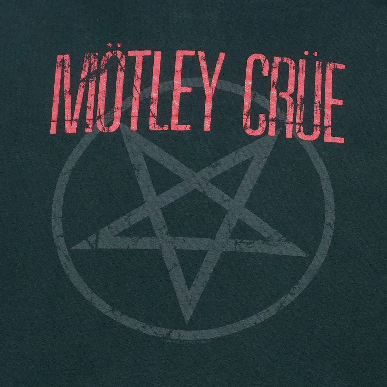 2005 Mötley Crüe Shout at the Devil Hoodie Front Detail 1