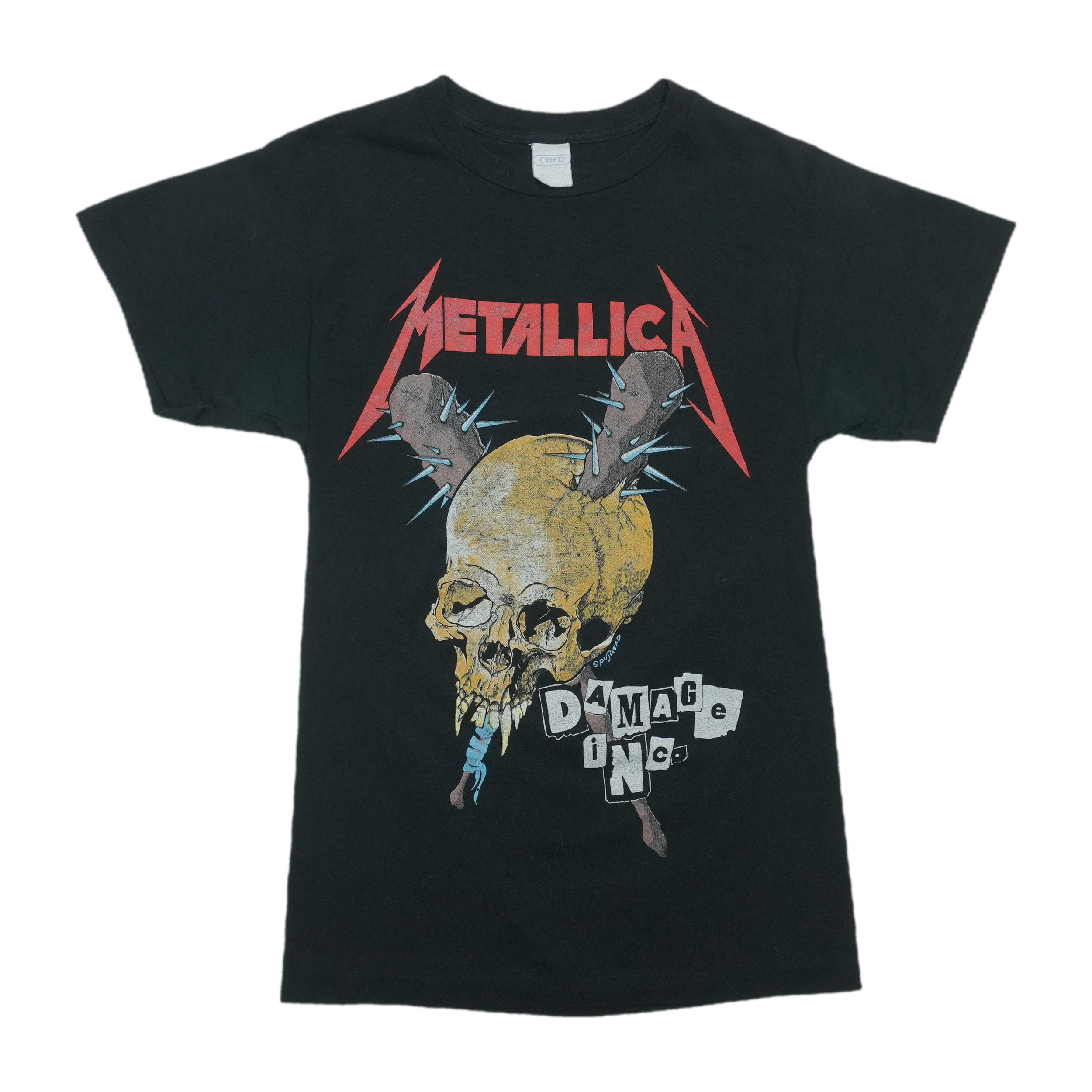 1986 Metallica Damage Inc Tour Shirt | WyCo Vintage
