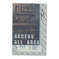 1991 Rush Access All Areas Backstage Pass - front
