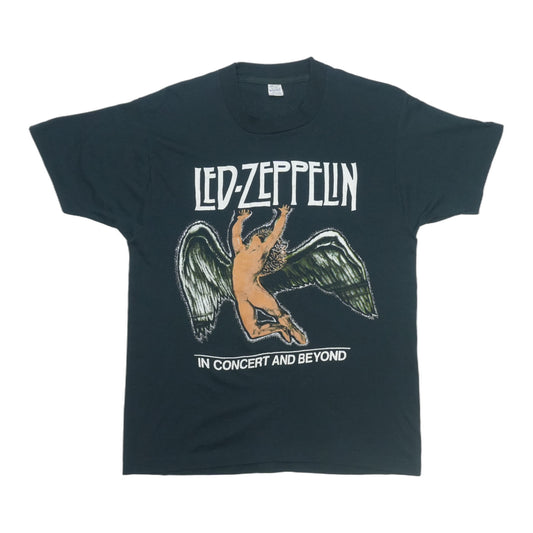 1980s Led Zeppelin In Concert And Beyond Shirt Front
