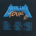 1988 Metallica And Justice For All Tour Sweatshirt Detail 5