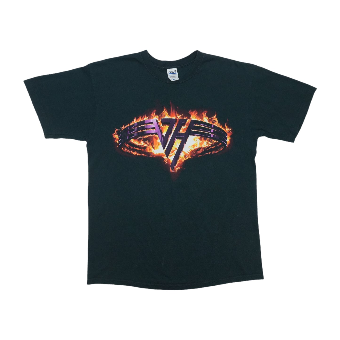 2000s Van Halen VH Kicks Ass Shirt Front
