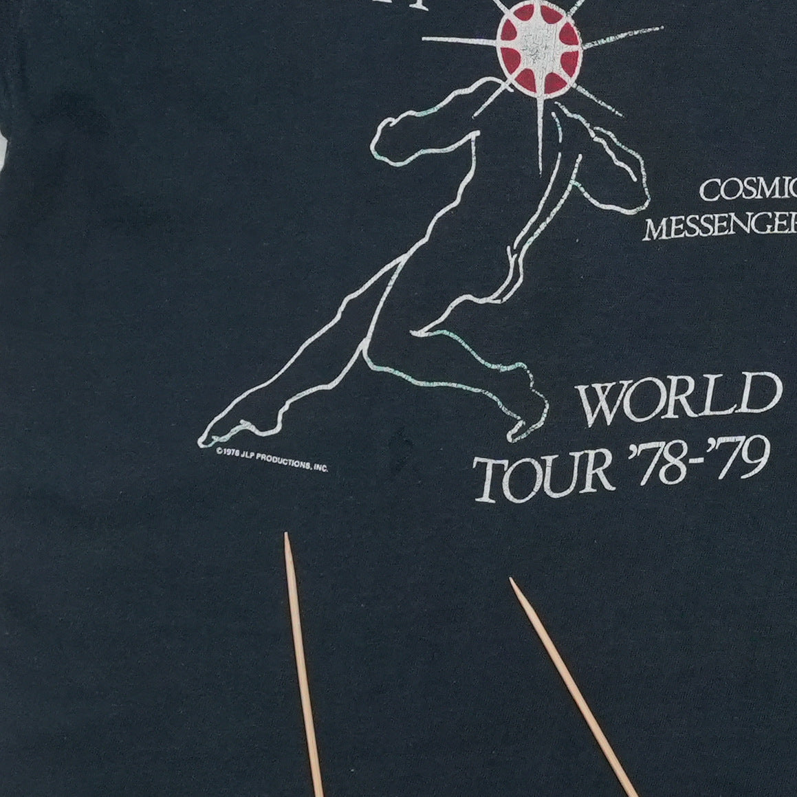 1978 Jean-Luc Ponty Cosmic Messenger World Tour Shirt