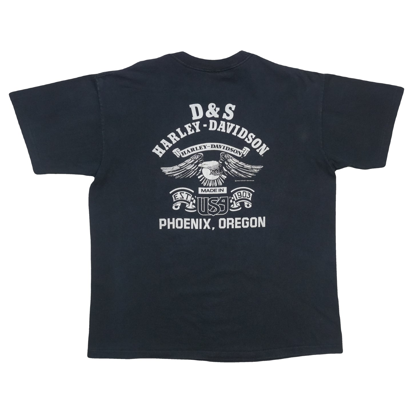 1990 Harley Davidson Playing With Full Deck Shirt