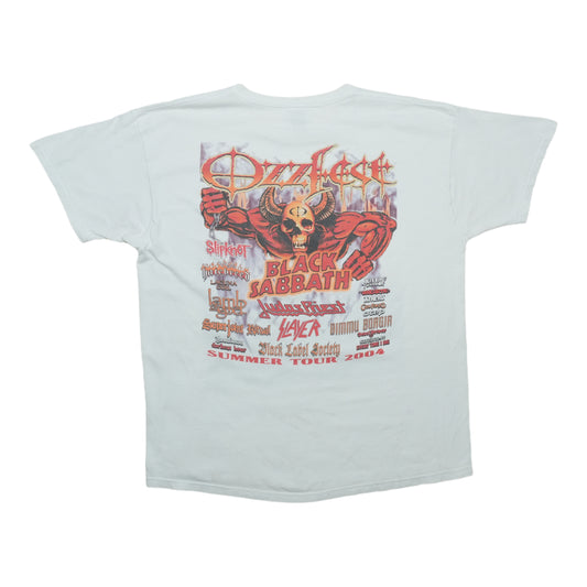 2004 Ozzfest Summer Tour Shirt Back