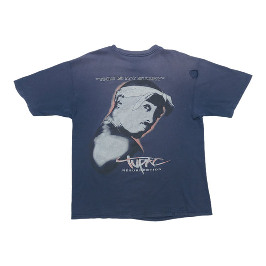 2003 Tupac Resurrection Shirt Back