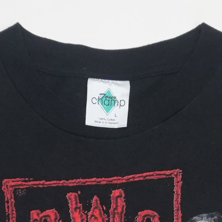 1998 NWO Wolfpac Run With The Pac WCW Shirt Tag