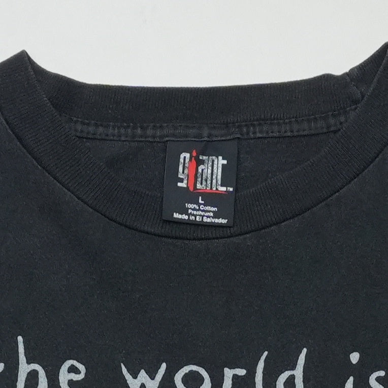1996 Smashing Pumpkins Infinite Sadness Tour Shirt Tag