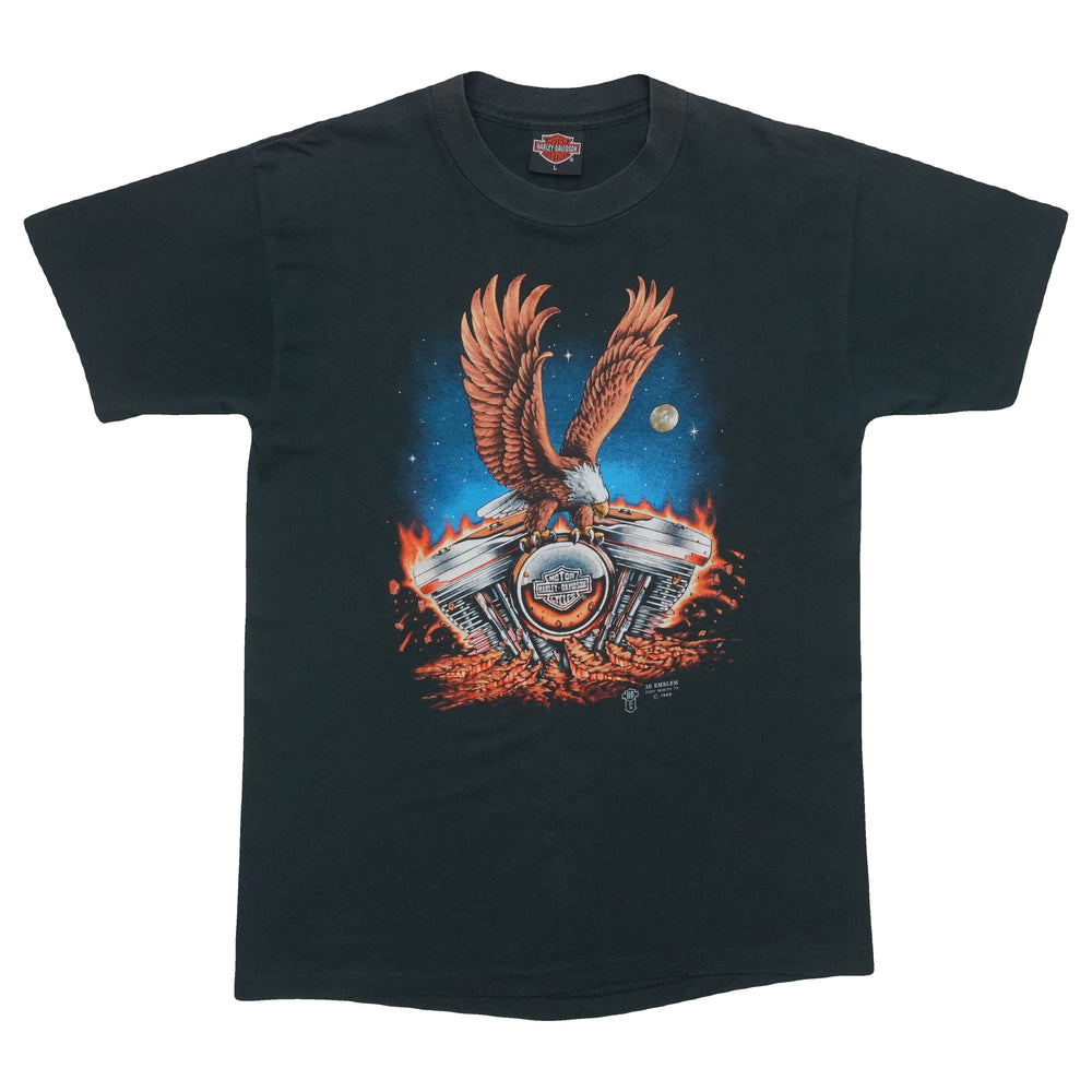 1989 Harley Davidson 3D Emblem Shirt