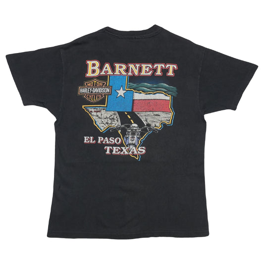 1993 Harley Davidson Blue Flame Shirt