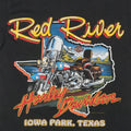 1989 Harley Davidson Iowa Park Texas Shirt Back Detail 1