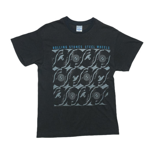 1989 Rolling Stones Steel Wheels North American Tour Shirt Front