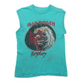 1983 Iron Maiden Purgatory World Piece Tour Sleeveless Shirt Front