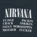 1991 Nirvana Vestibule Shirt Back Detail 2
