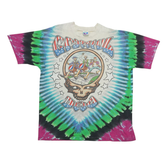 1993 Grateful Dead Wave That Flag Shirt Front
