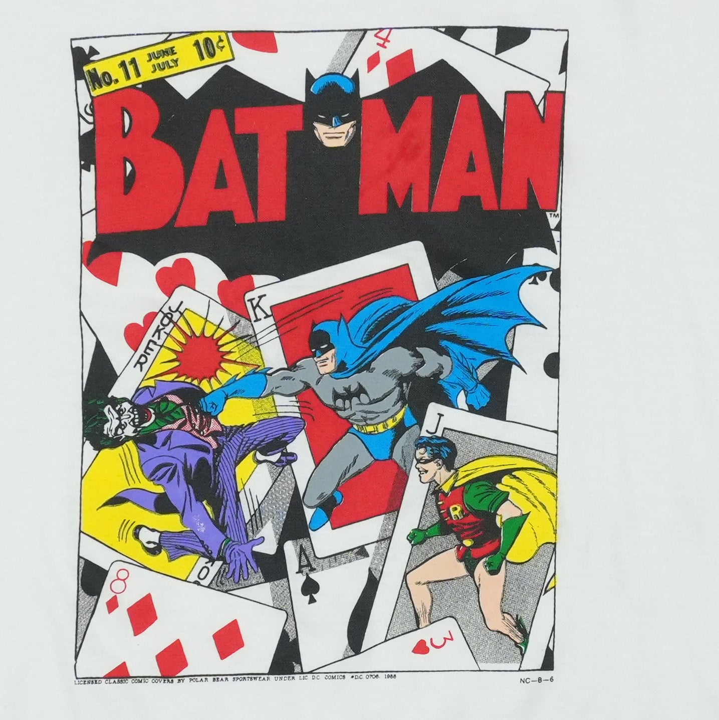 1988 Batman No 11 Comic Cover Shirt Detail 2