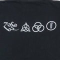 1990s Led Zeppelin Icarus Swan Song Shirt Back Graphic