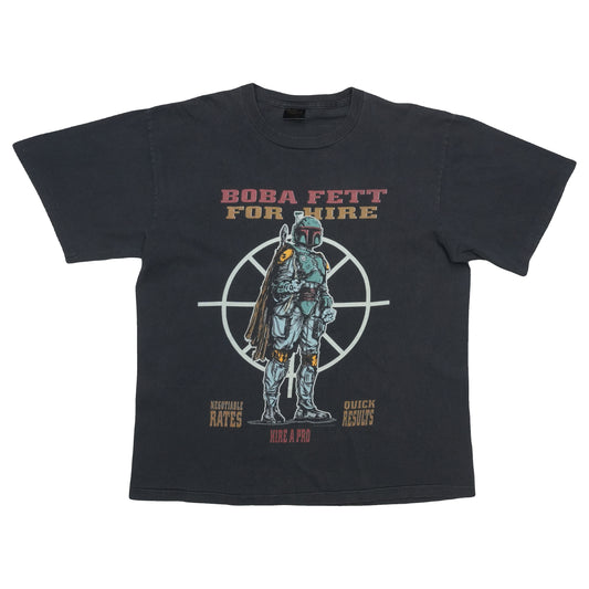 1990s Star Wars Boba Fett For Hire Shirt