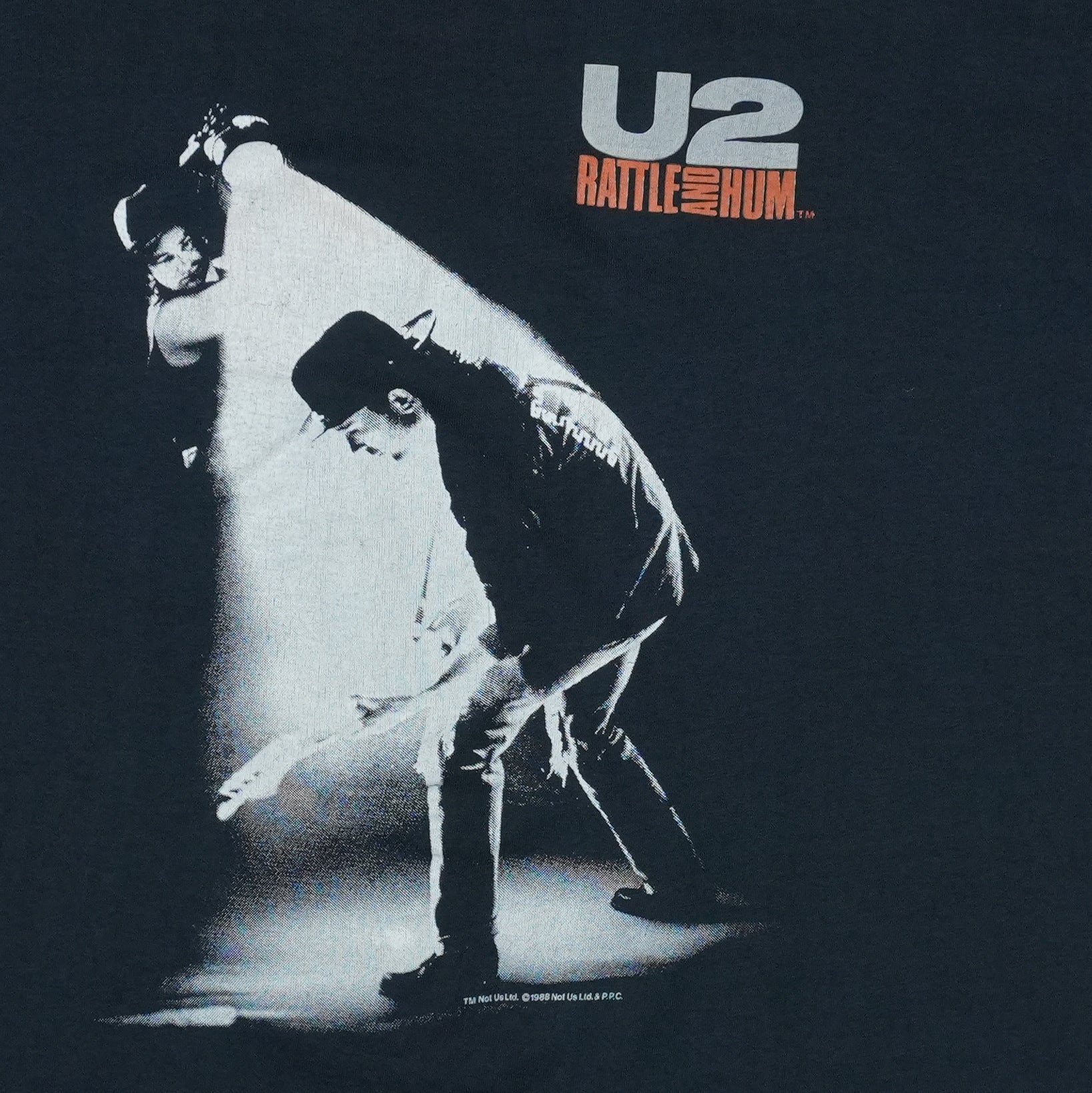 1988 U2 Rattle and Hum Shirt | WyCo Vintage