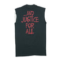 1988 Metallica And Justice For All Sleeveless Shirt Back