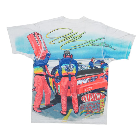 1990s Jeff Gordon DuPont AOP Shirt Back