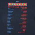 1989 Paul McCartney World Tour Shirt Back Graphic