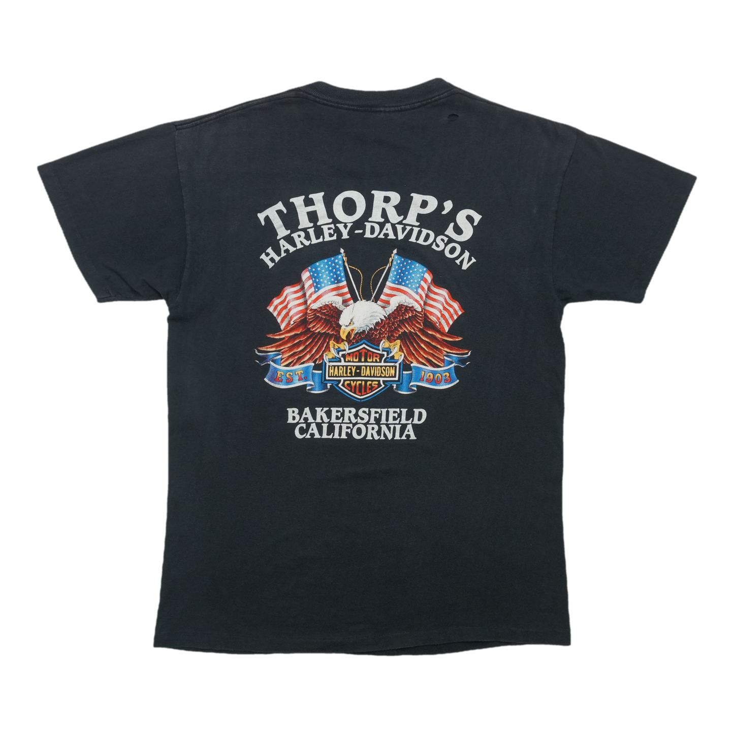 1989 Harley Davidson Live to Ride Ride to Live 3D ShirtBack