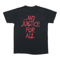 1988 Metallica Band And Justice For All Shirt Back