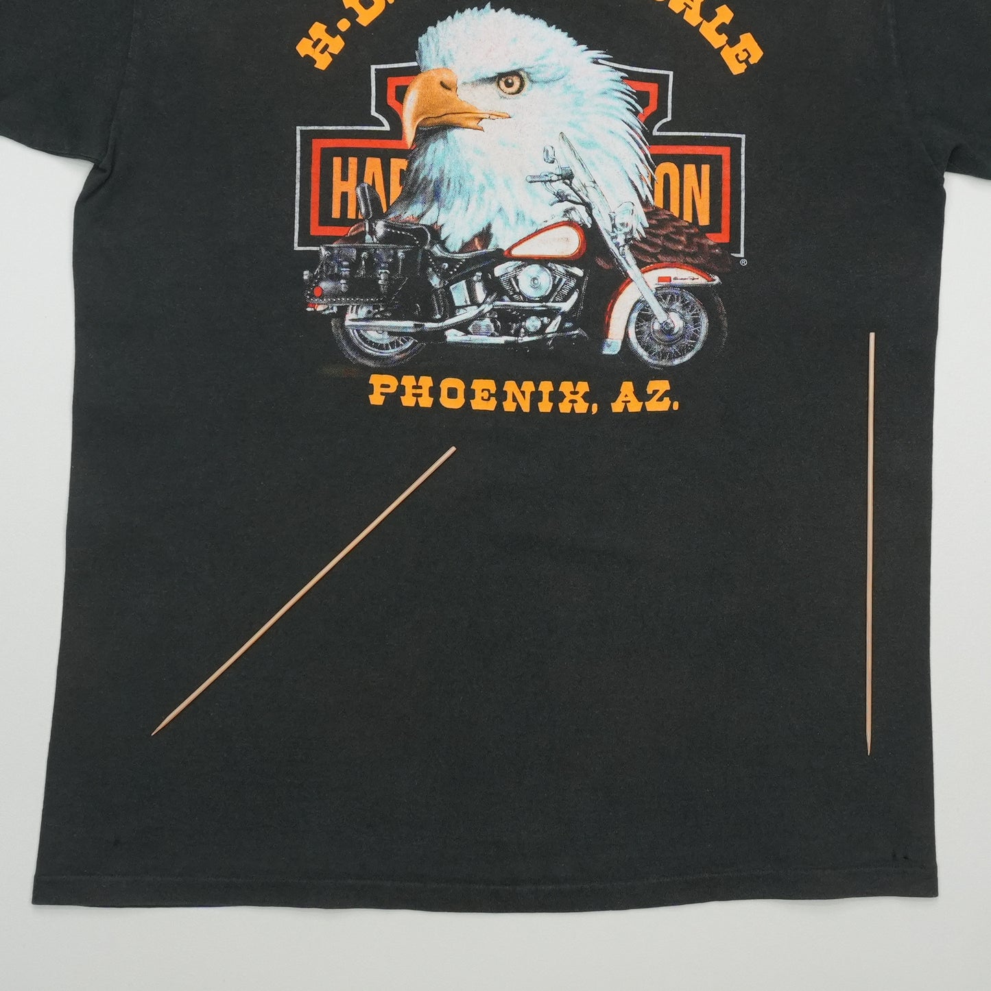 1987 Harley Davidson 3D Emblem Pocket Shirt