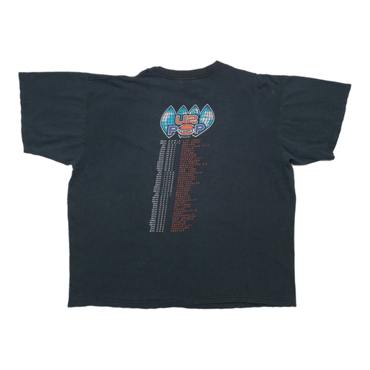 1997 U2 Band Pop Mart Tour Shirt Back