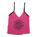 1990s Bartels Harley Davidson West Los Angeles Pink Tank Top Back