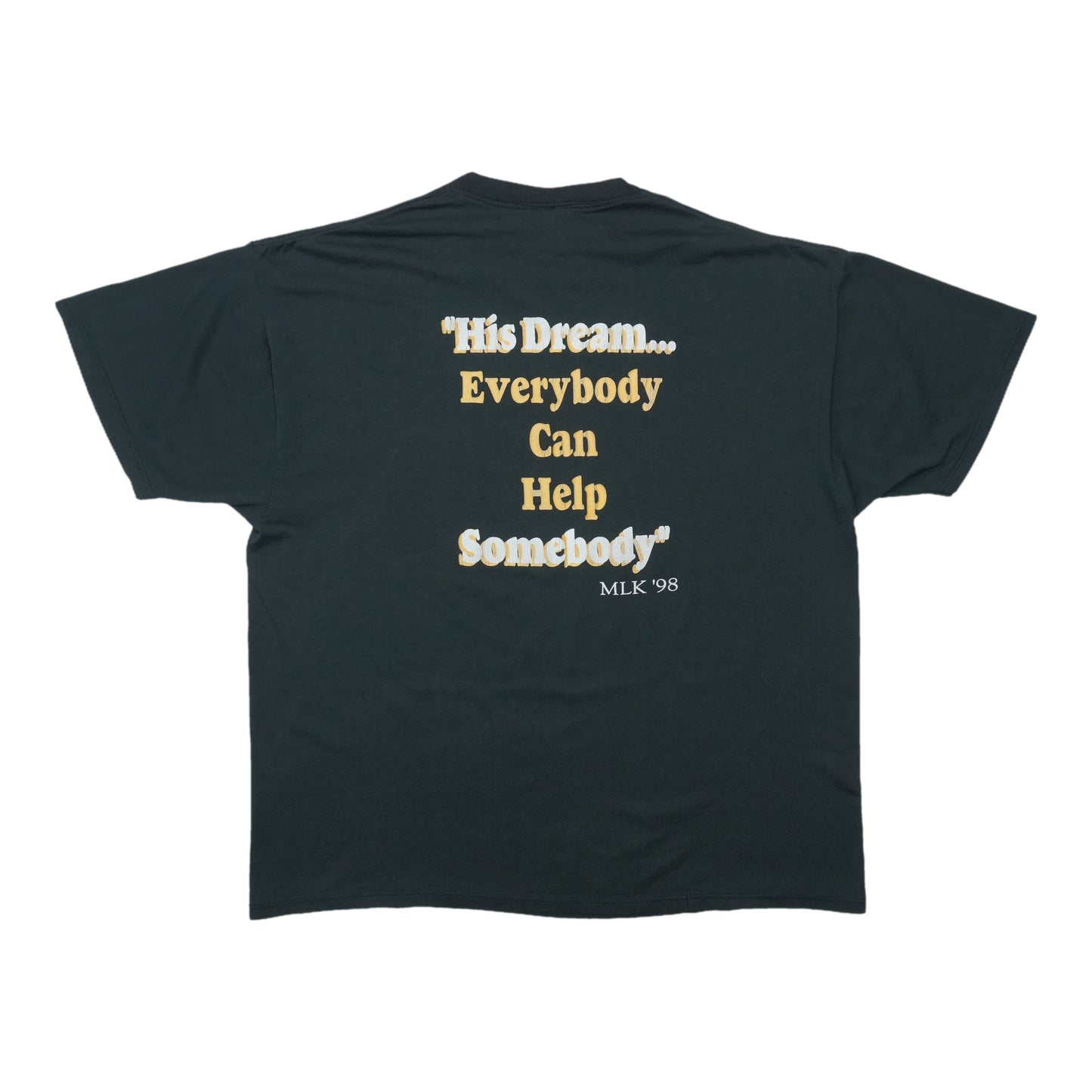 1998 Martin Luther King Jr Shirt Back
