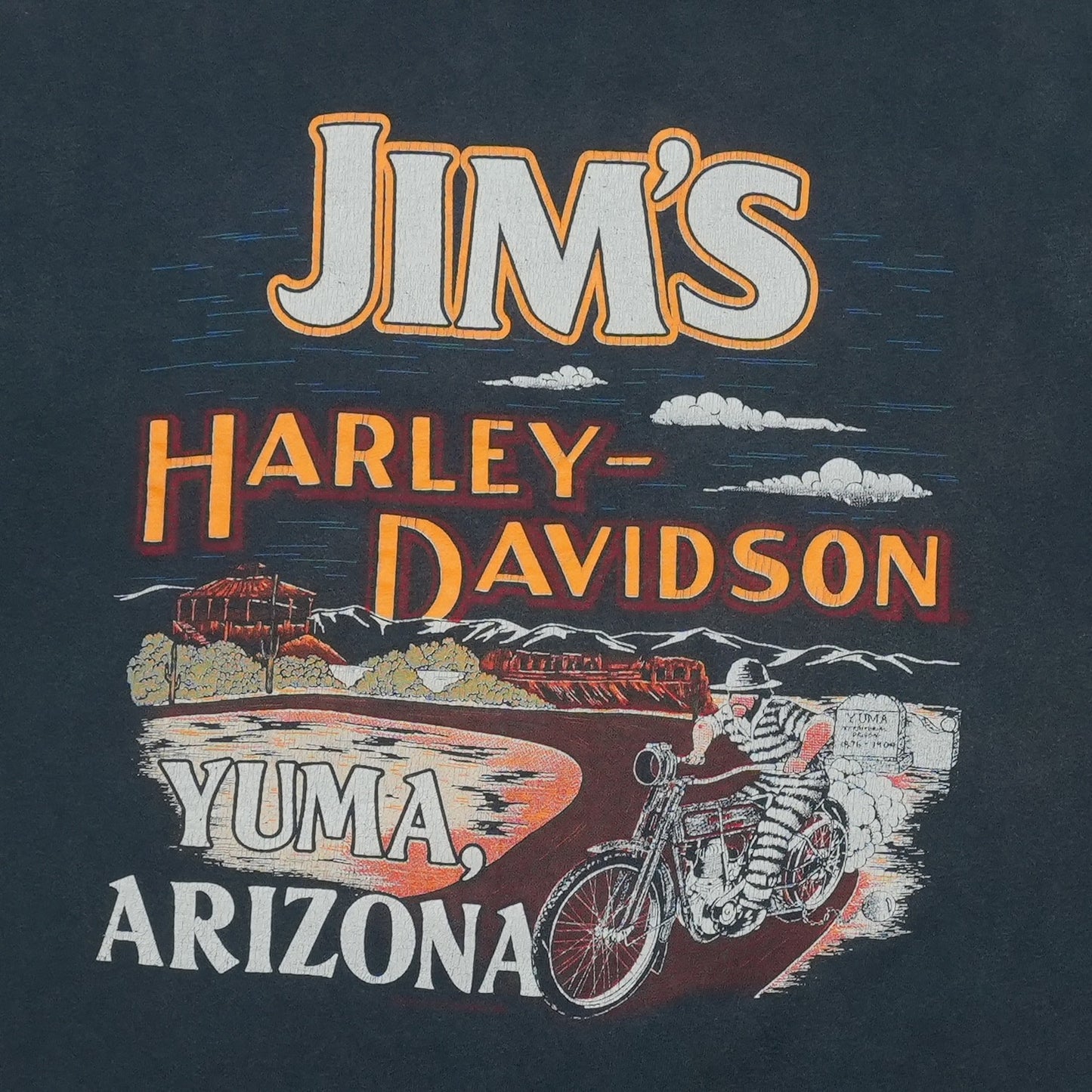 1989 Harley Davidson Rendezvous ShirtBack Graphic