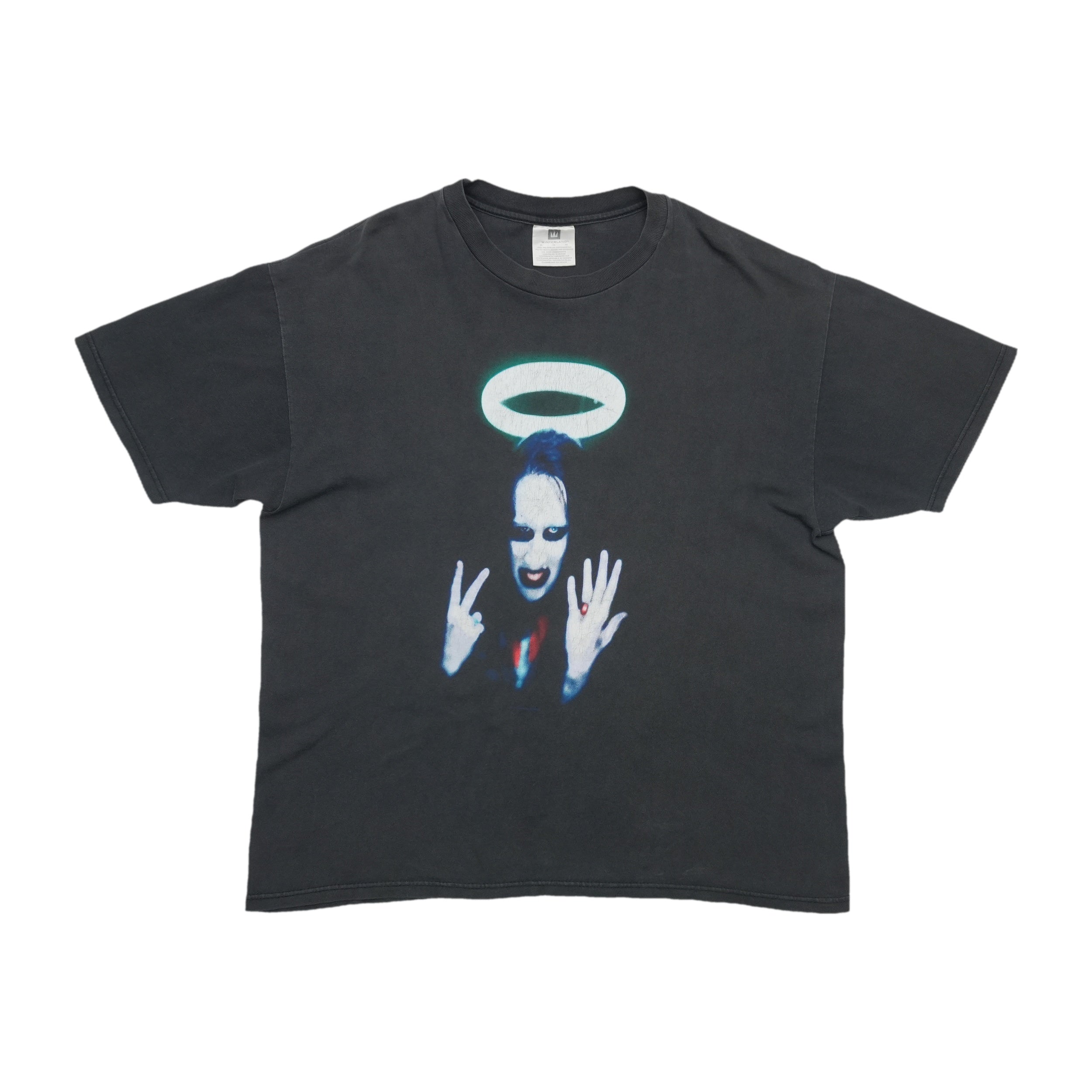 1997 Marilyn Manson Middle Fingers Shirt | WyCo Vintage