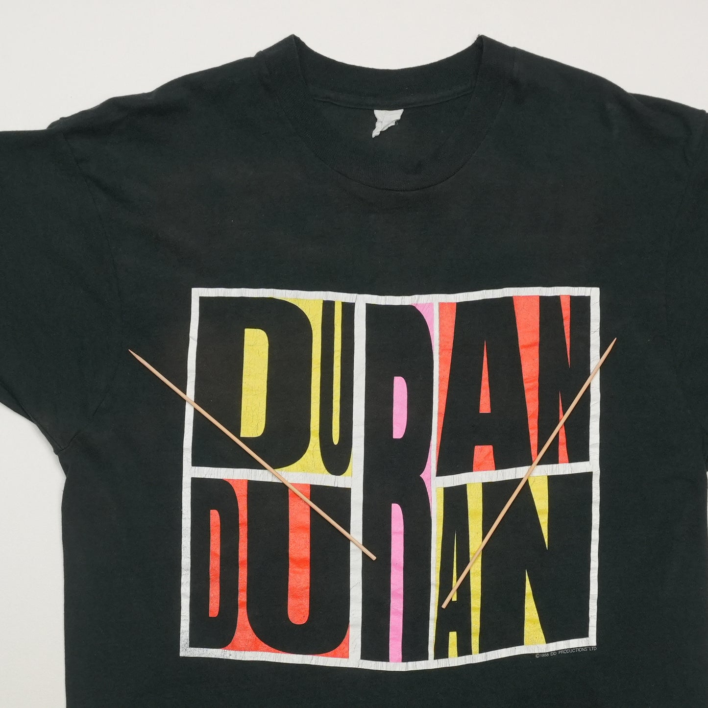 1988 Duran Duran Big Thing Abstract Idealist Romantic Shirt Front Detail 2
