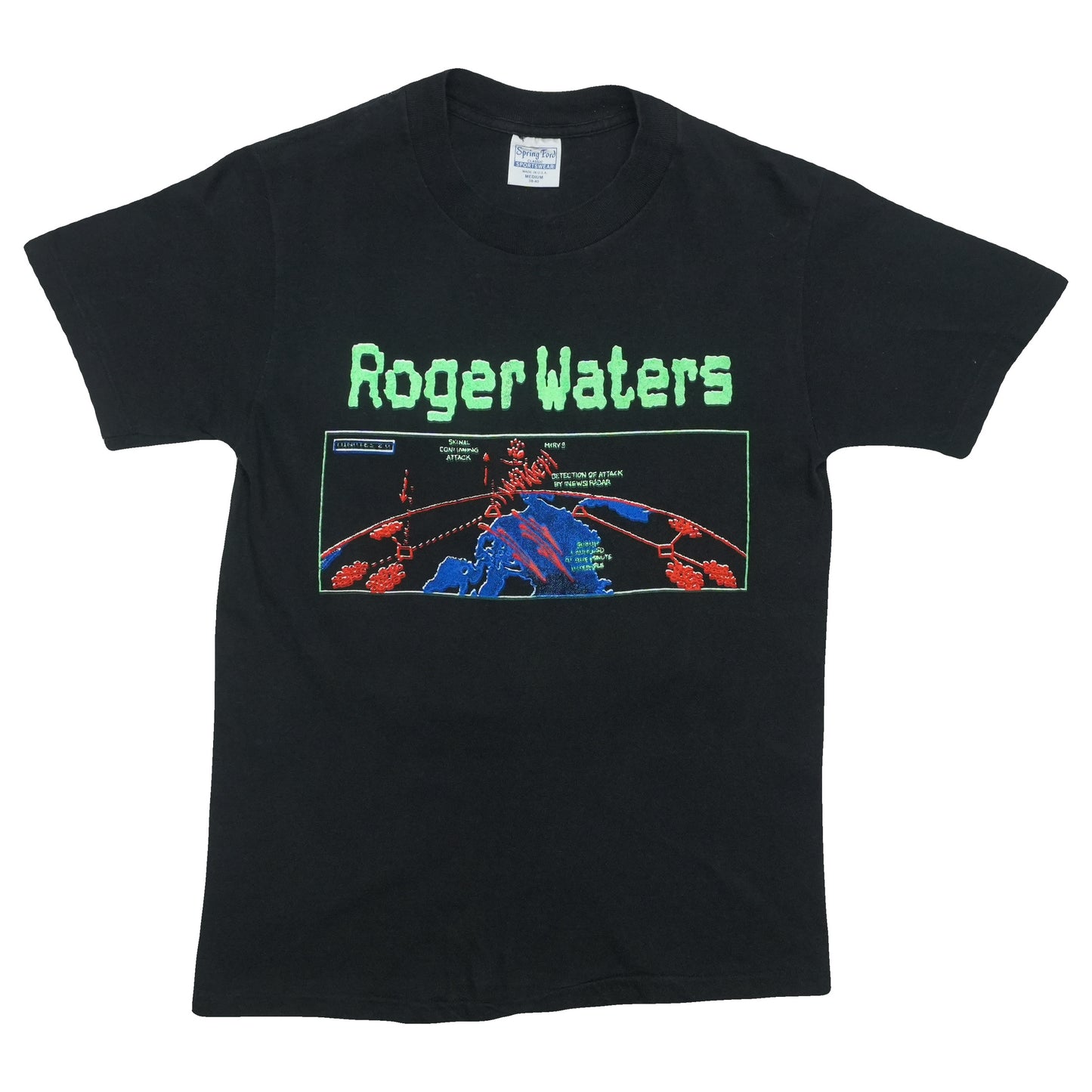 1987 Roger Waters Radio KAOS Tour Shirt